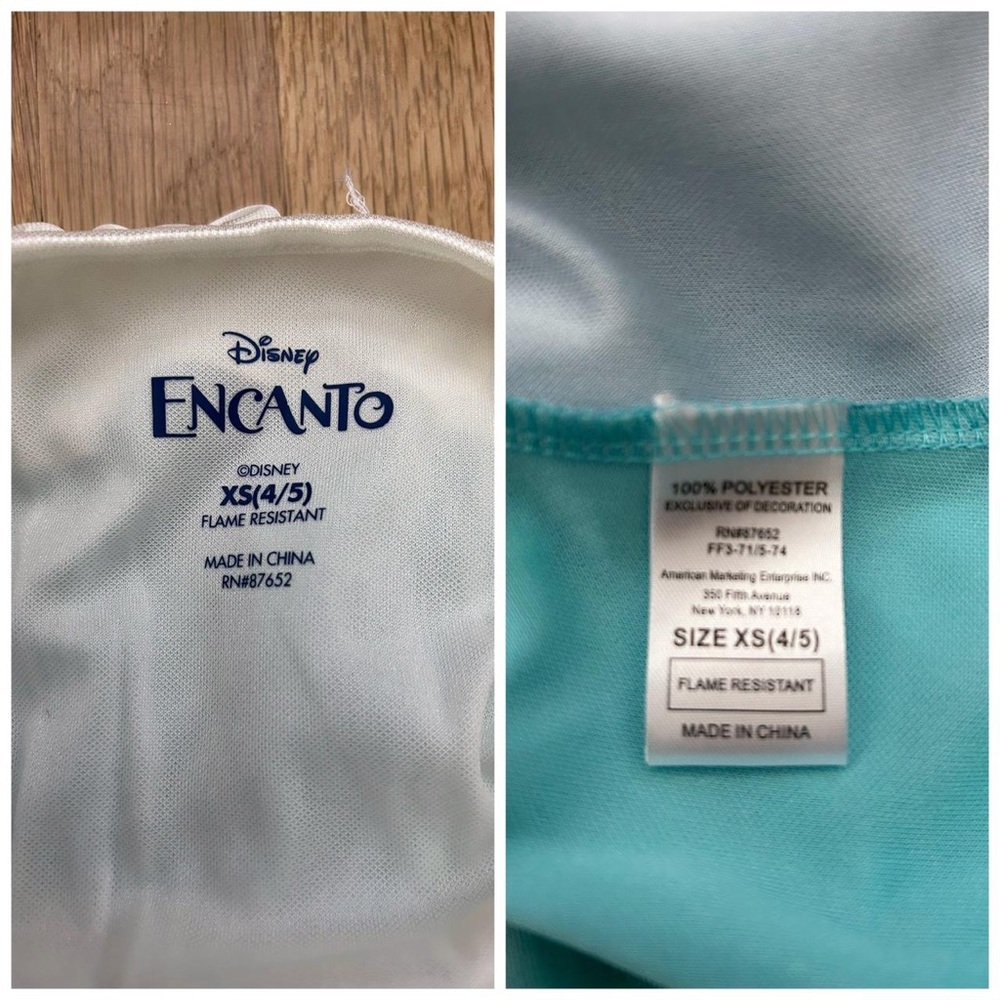 Disney Encanto Girls' Nightgown Costume Pajama - Picture 9 of 13